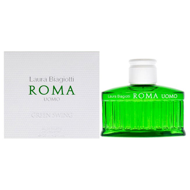 Roma Uomo Green Swing by Laura Biagiotti for Men - 4.2 oz EDT Spray, NA, hi-res image number null