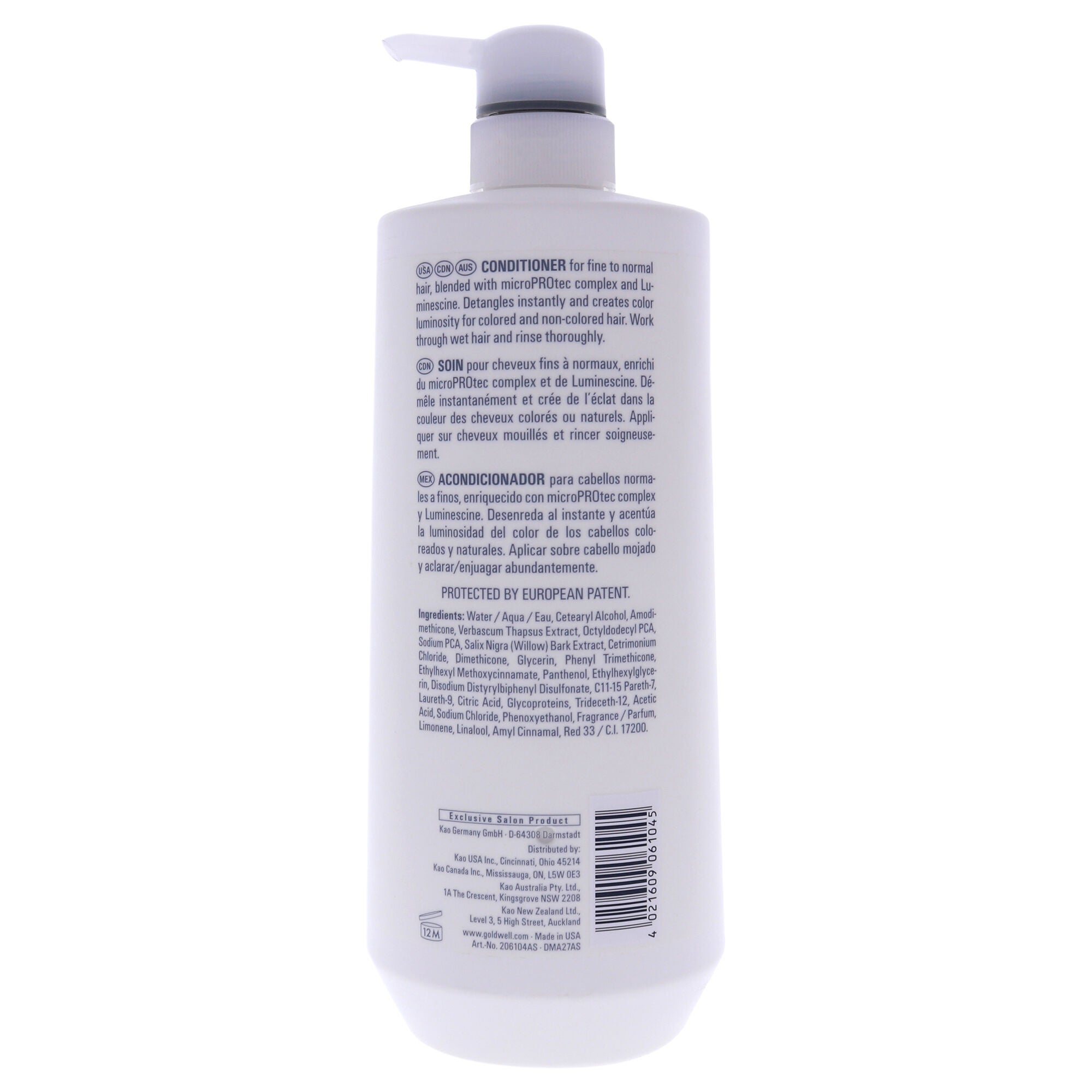 Dualsenses Color Conditioner by Goldwell for Unisex - 34 oz Conditioner, See Description, alternate image number 1