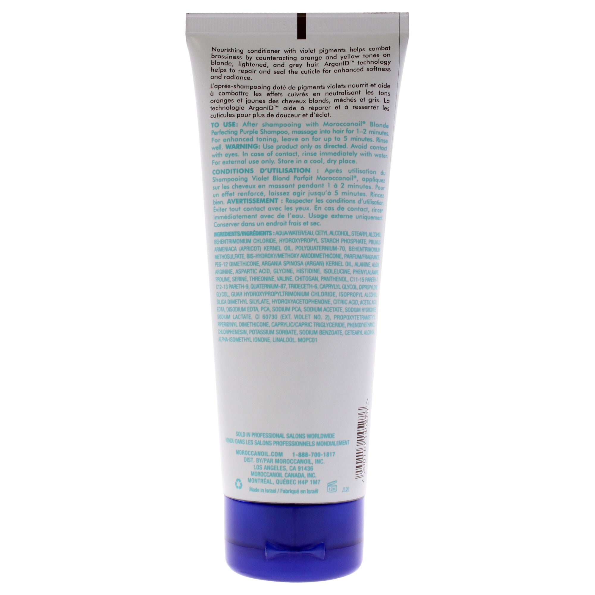 Blonde Perfecting Purple Conditioner by MoroccanOil for Unisex - 6.7 oz Conditioner, See Description, alternate image number 1