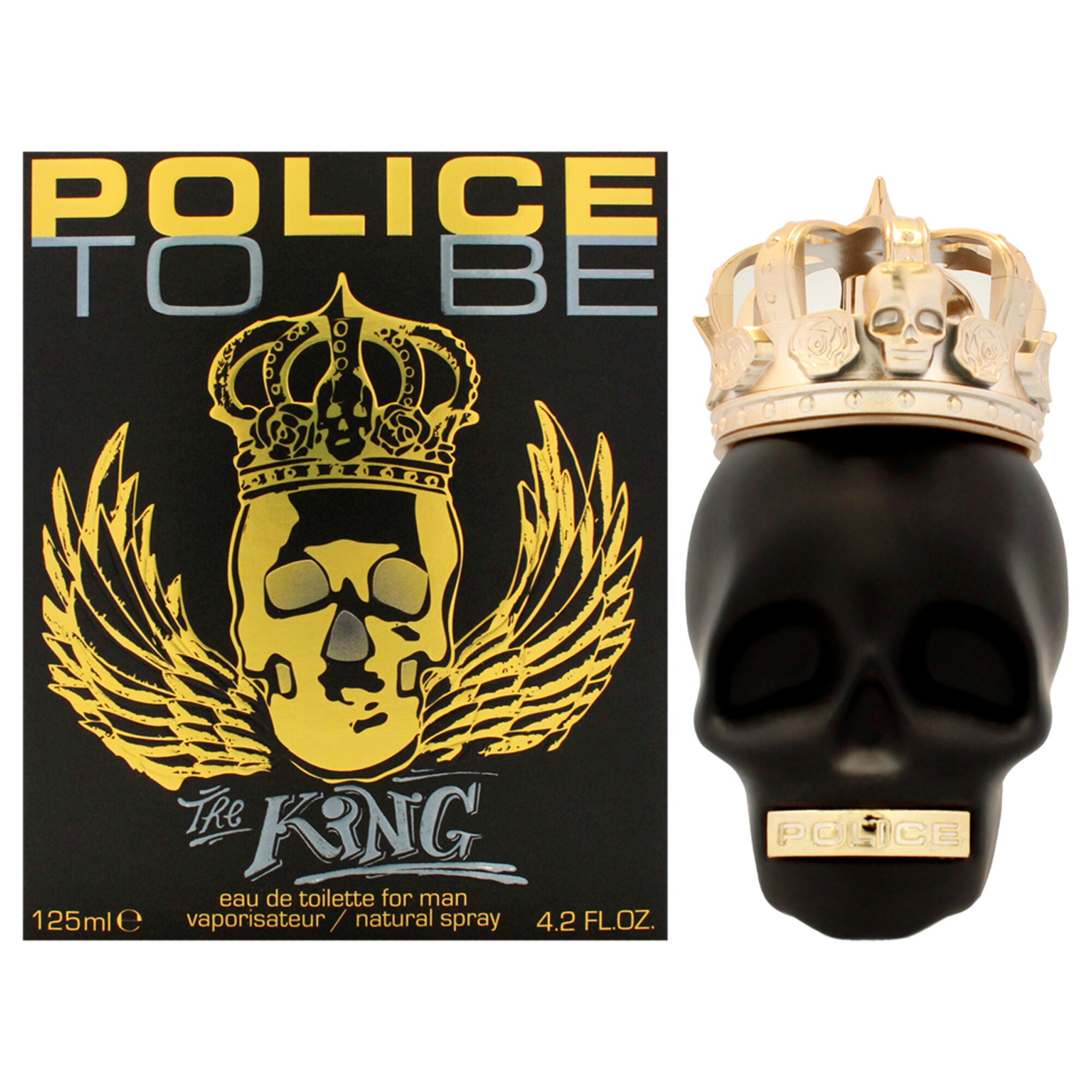 Police To Be The King by Police for Men - 4.2 oz EDT Spray, See Description, hi-res image number 0