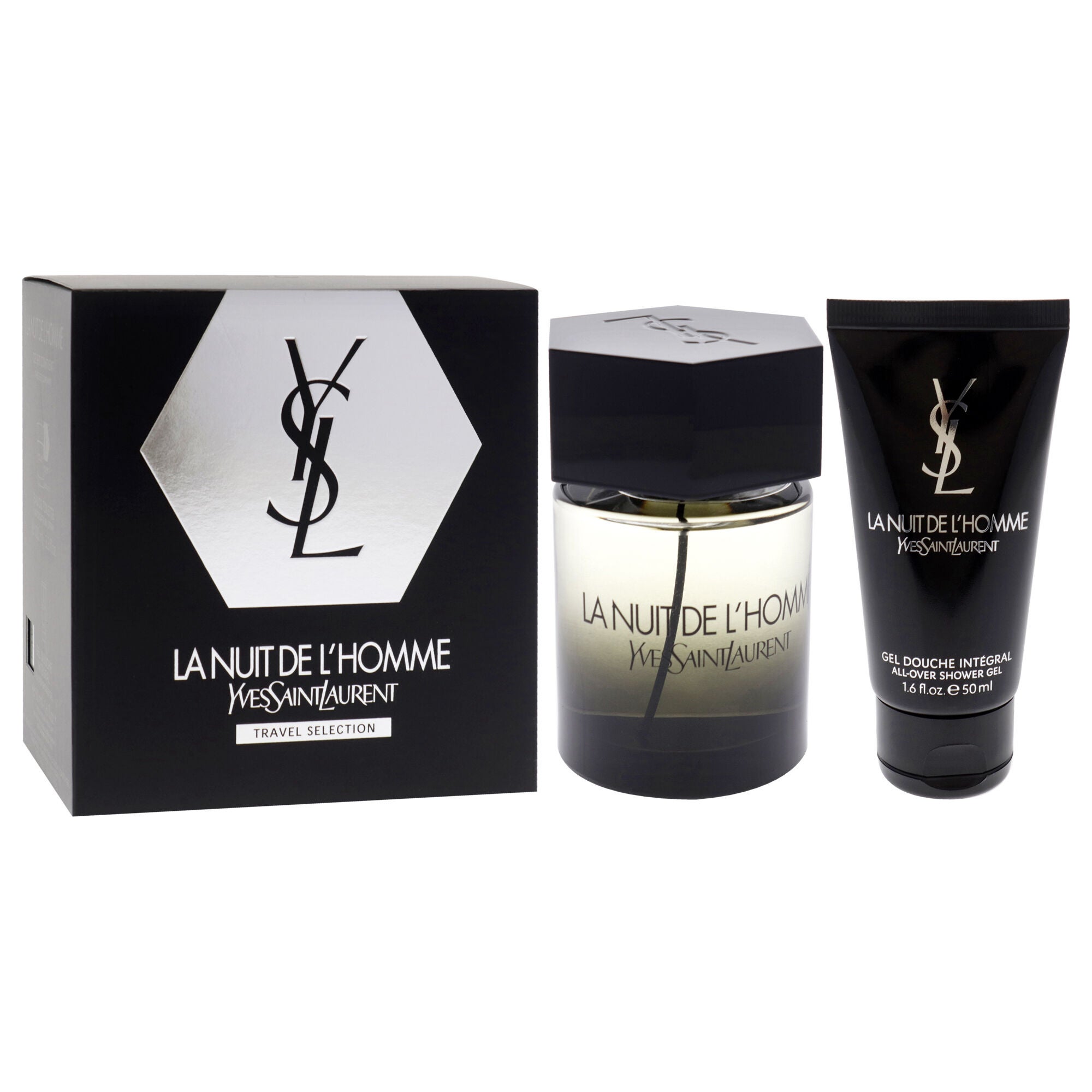 La Nuit De LHomme by Yves Saint Laurent for Men - 2 Pc Gift Set 3.3oz EDT Spray, 1.6oz Shower Gel, See Description, alternate image number 2