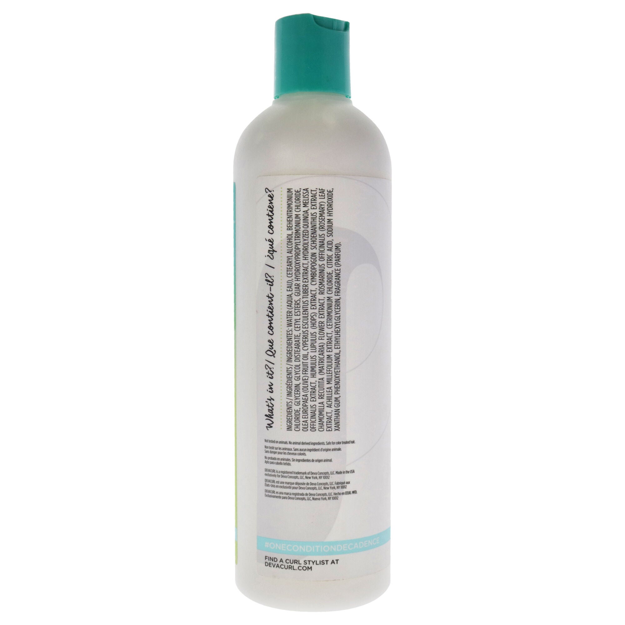 One Condition Decadence by DevaCurl for Unisex - 12 oz Conditioner, See Description, alternate image number 1