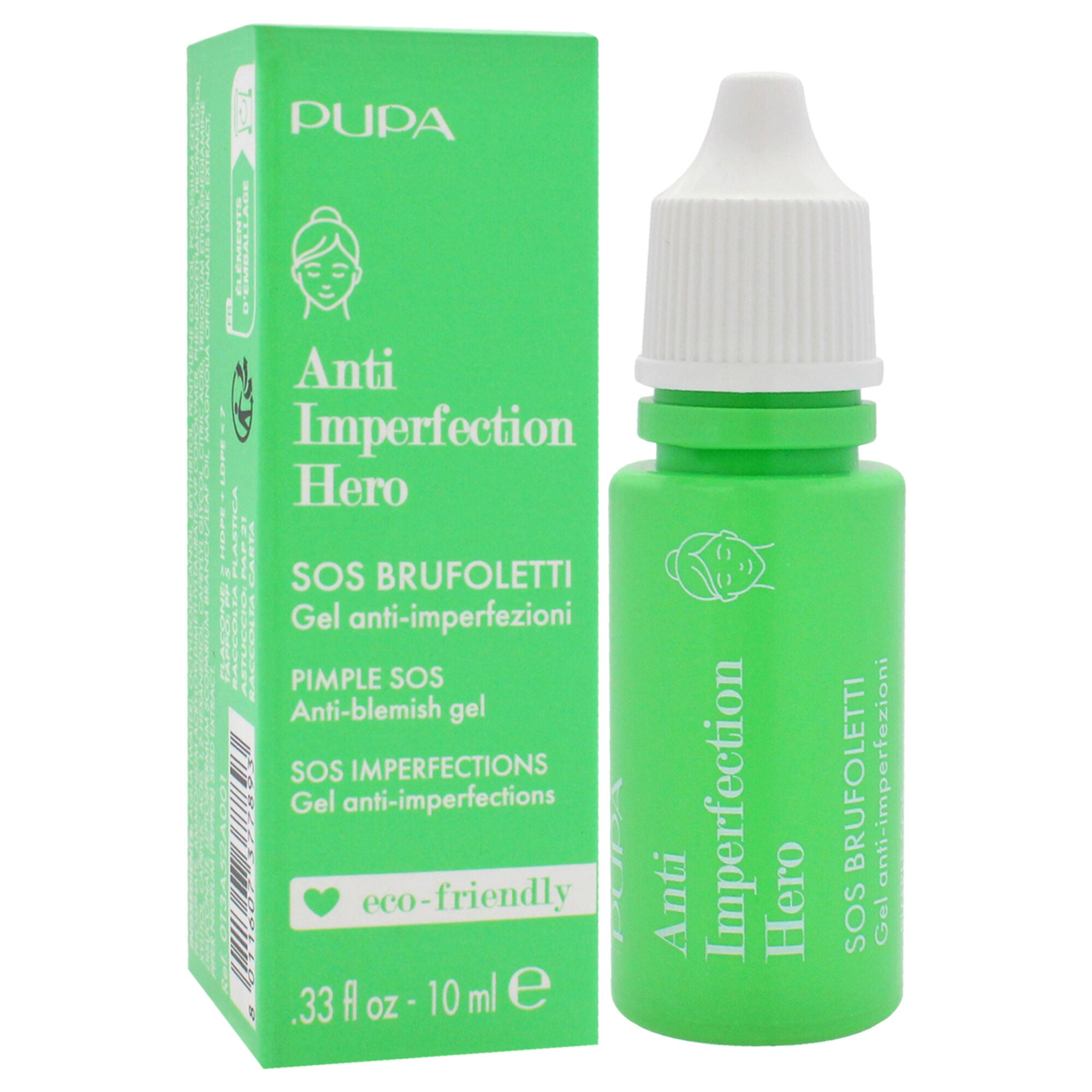 Anti Imperfection Hero Pimple Sos by Pupa Milano for Women - 0.33 oz Gel, See Description, alternate image number 1