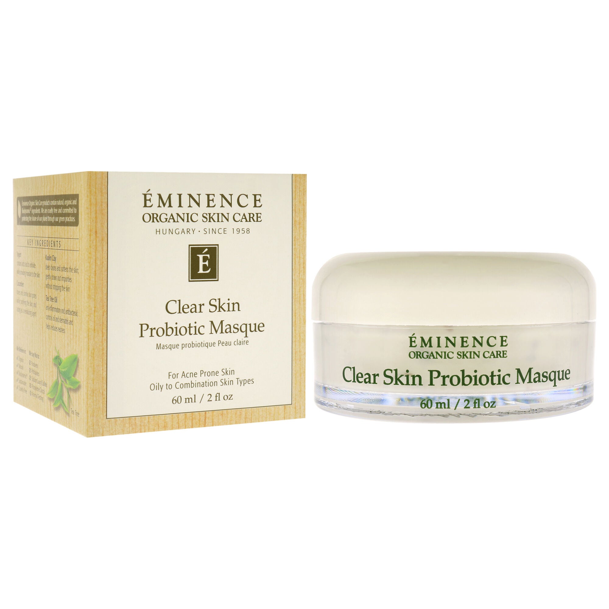 Clear Skin Probiotic Masque by Eminence for Unisex - 2 oz Mask, , alternate image number 6