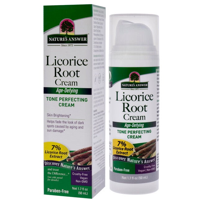 Licorice Root Cream by Natures Answer for Unisex - 1.7 oz Cream, , alternate image number null