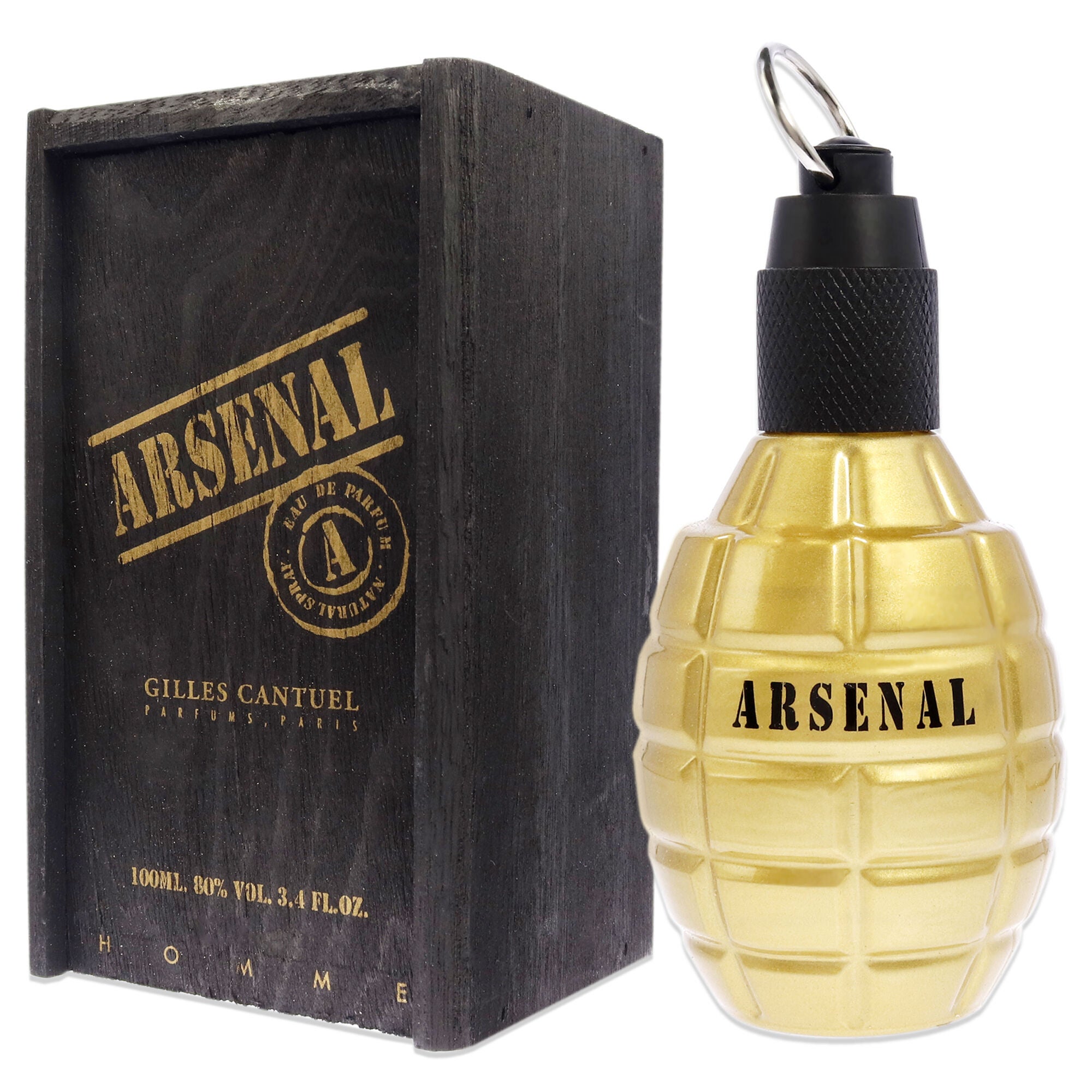 Arsenal Gold by Gilles Cantuel for Men - 3.4 oz EDP Spray, , alternate image number 7