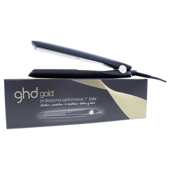 GHD Gold Professional Styler Flat Iron - Black by GHD for Unisex - 1 Inch Flat Iron, See Description, alternate image number null