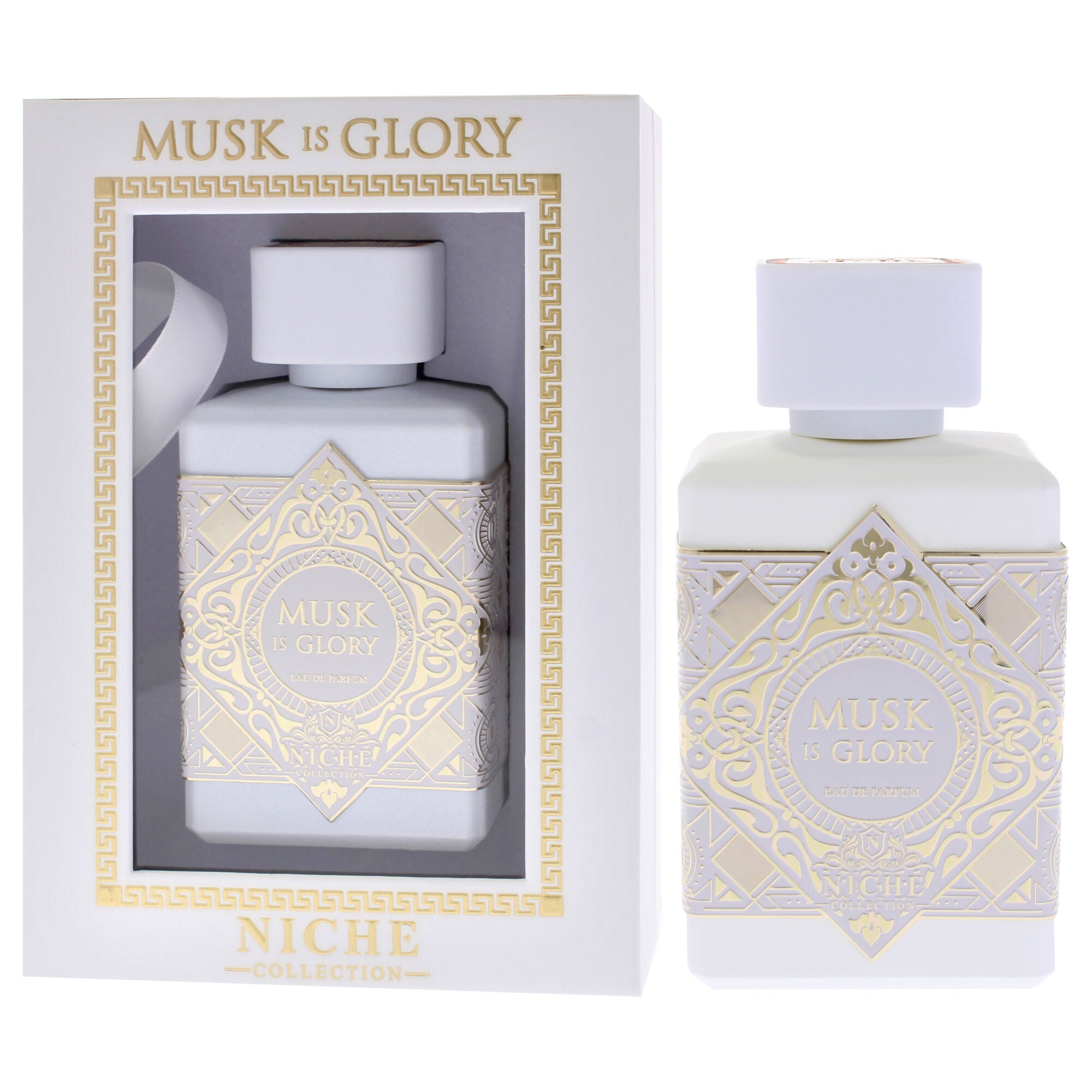 Niche Collection - Musk Is Glory by Khalis for Men - 3.4 oz EDP Spray, Clear, alternate image number 3