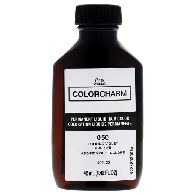 Color Charm Permanent Liquid Hair Color - 050 Cooling Violet Additive by Wella for Unisex - 1.42 oz Hair Color, NA, alternate image number null