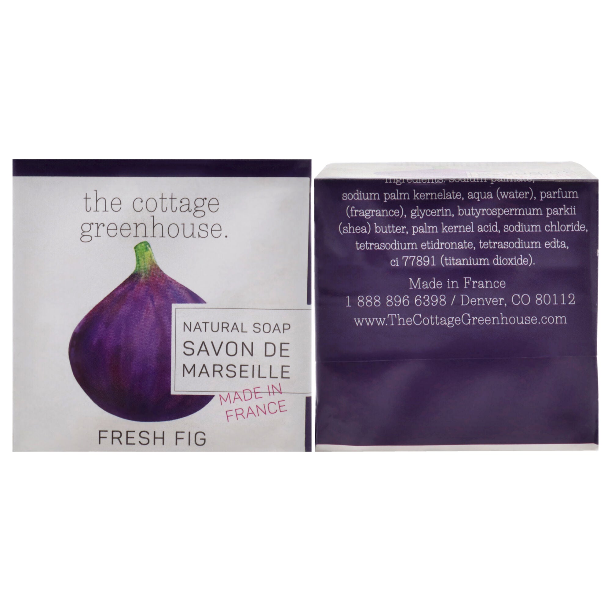 Fresh Soap - Fig by The Cottage Greenhouse for Unisex - 3.5 oz Soap, See Description, hi-res image number 0
