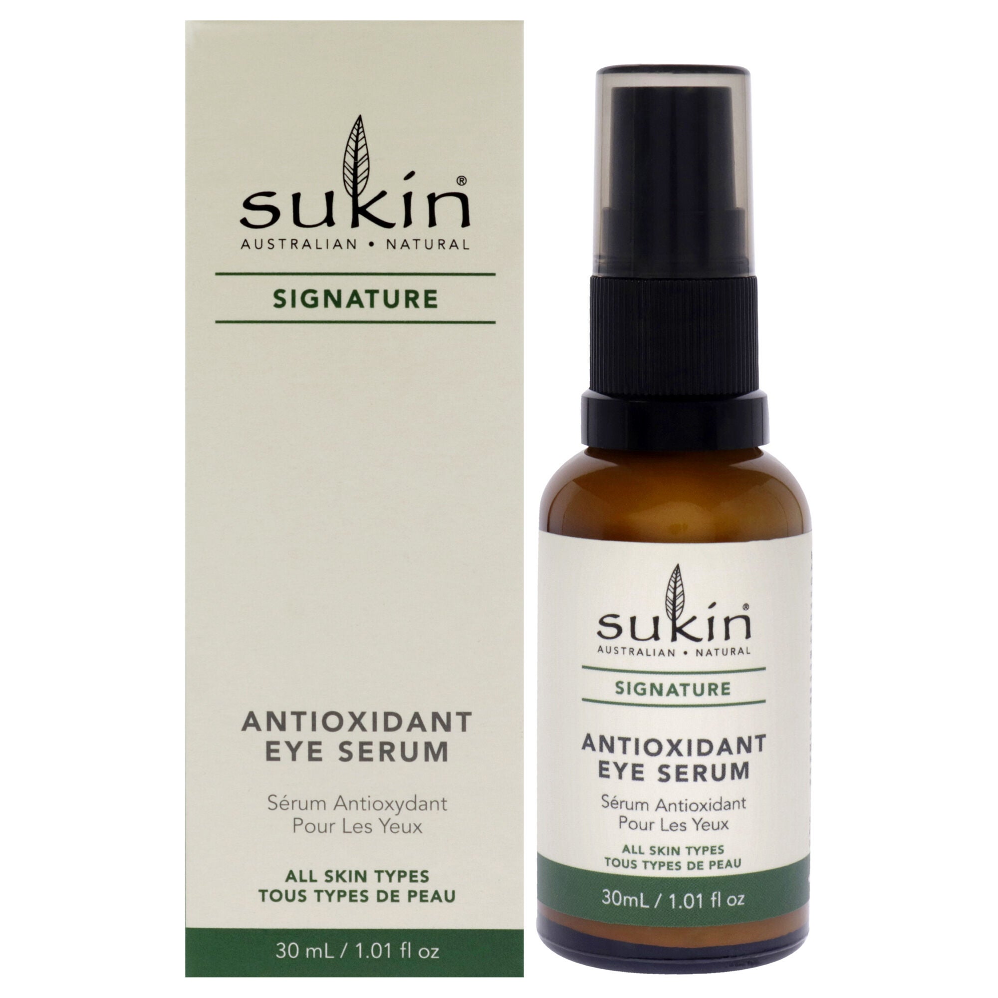 Signature Antioxidant Eye Serum by Sukin for Women - 1.01 oz Serum, See Description, hi-res image number 0