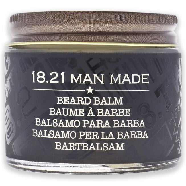 Beard Balm - Spiced Vanilla by 18.21 Man Made for Men - 2 oz Balm, NA, alternate image number null