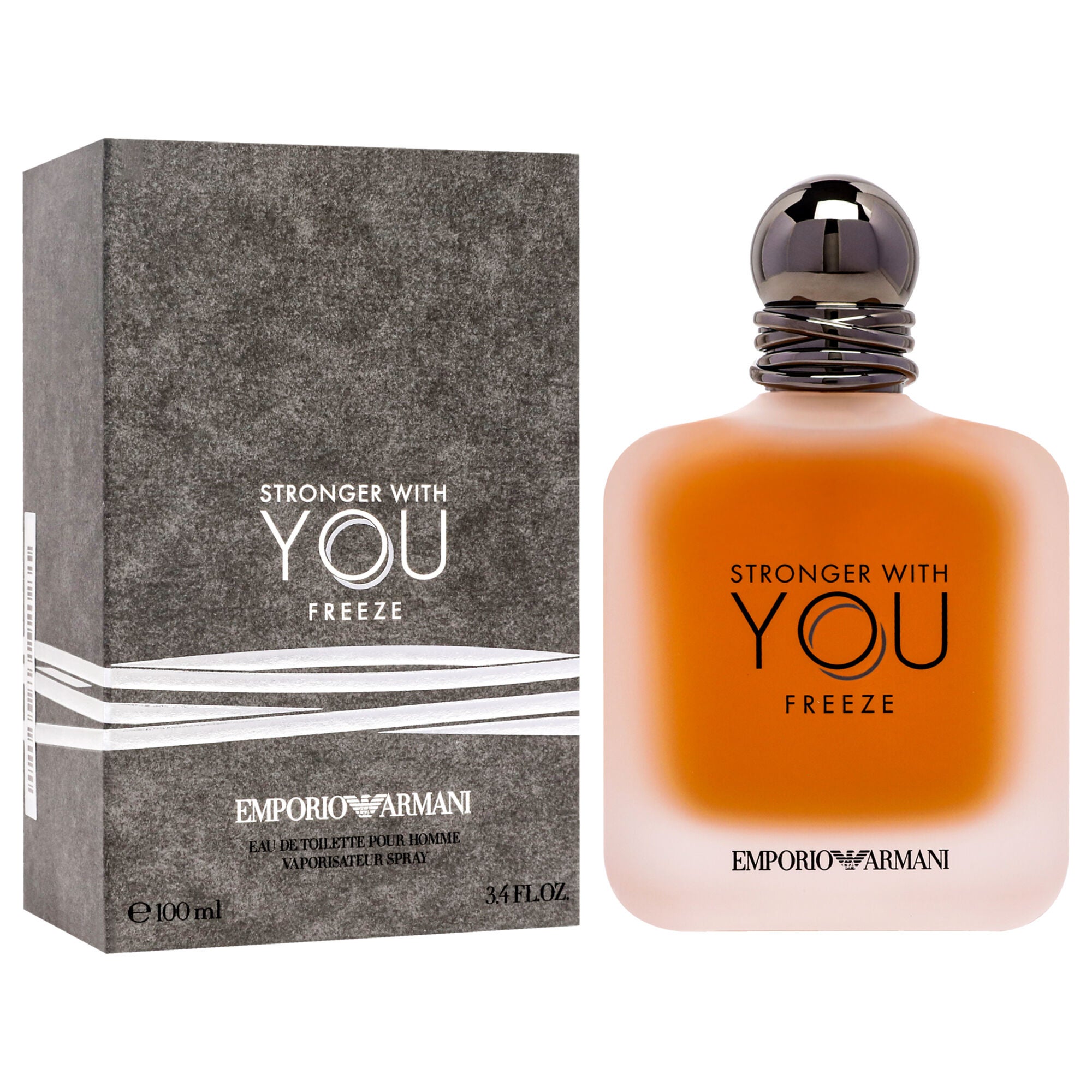 Emporio Armani Stronger With You Freeze by Giorgio Armani for Men - 3.4 oz EDT Spray, See Description, alternate image number 2