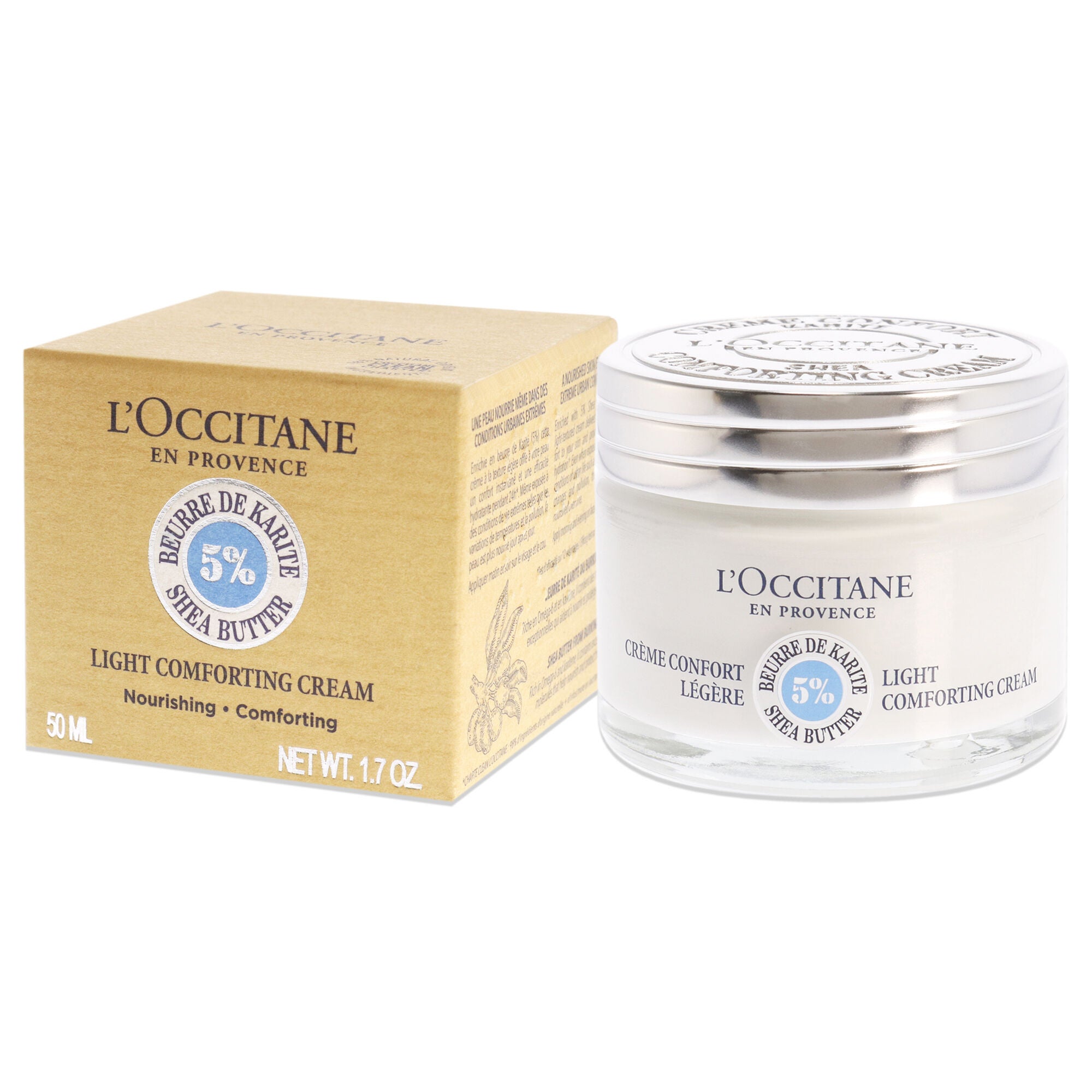 Shea Butter Light Comforting Cream by LOccitane for Unisex - 1.7 oz Cream, , alternate image number 7
