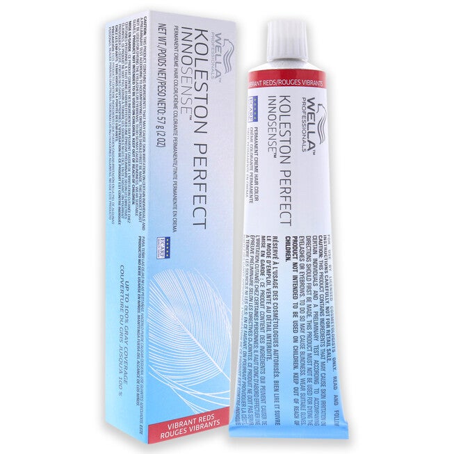 Koleston Perfect Innosense Permanent Creme Hair Color - 10 95 Lightest Blonde-Cendre Red Violet by Wella for Unisex - 2 oz Hair Color, NA, alternate image number null