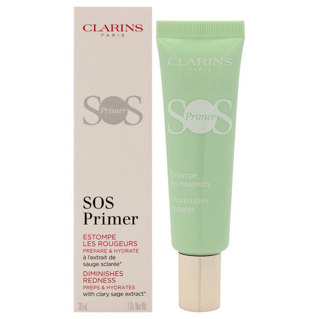 SOS Primer - Green by Clarins for Women - 1 oz Primer, NA, hi-res image number null