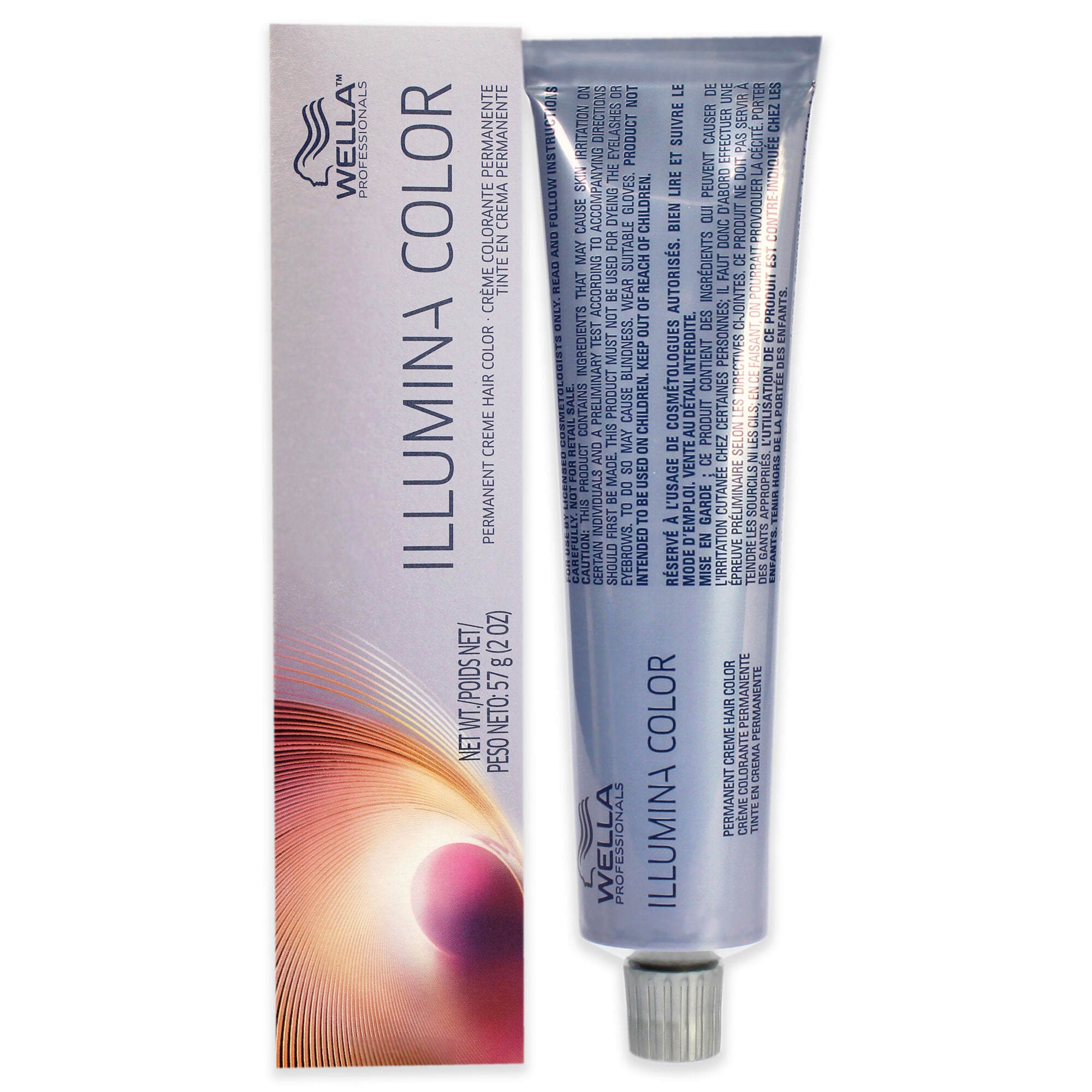 Illumina Color Permanent Creme Hair Color - Platinum Lily by Wella for Unisex - 2 oz Hair Color, See Description, hi-res image number 0