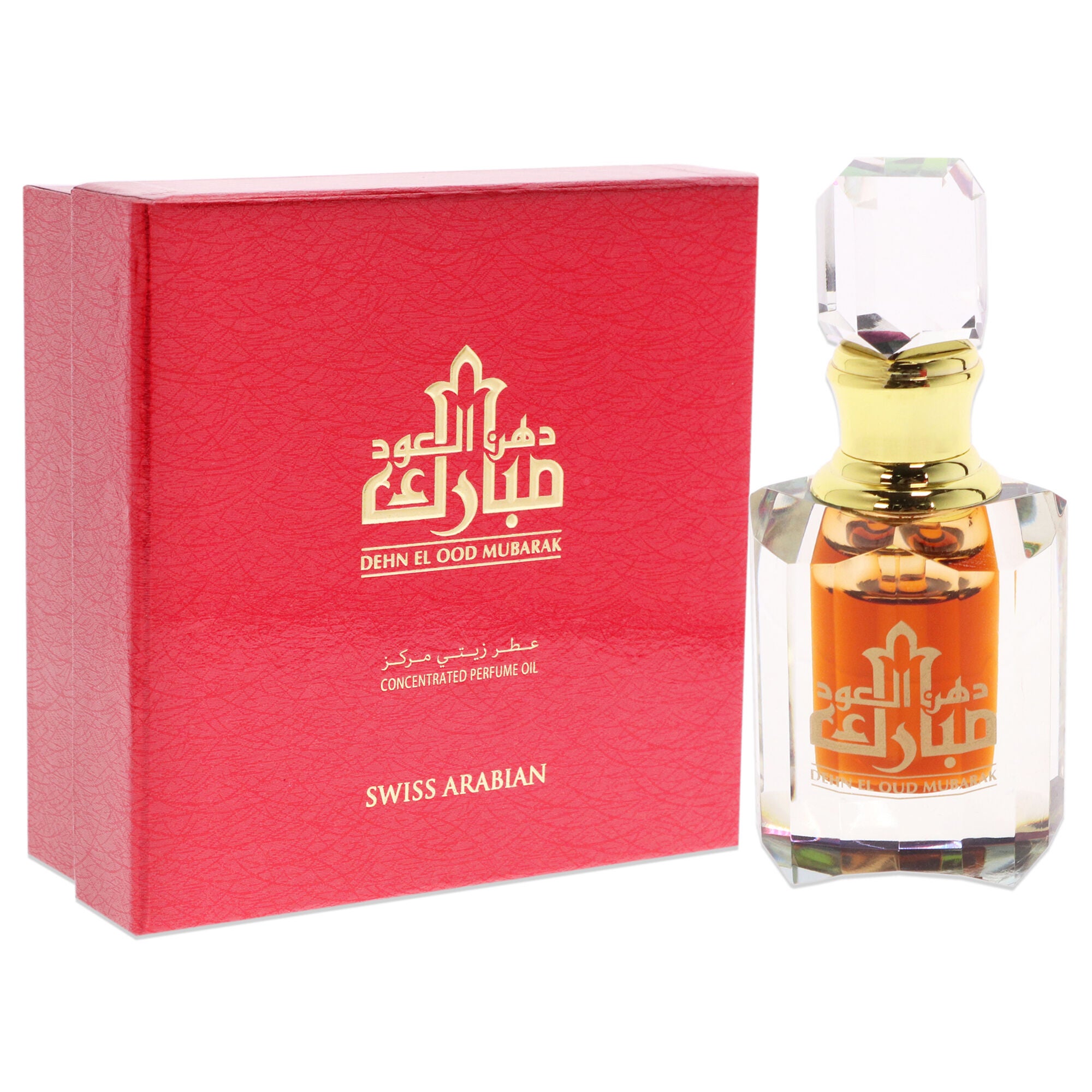 Dehn El Oud Mubarak by Swiss Arabian for Unisex - 0.2 oz Parfum Oil, See Description, alternate image number 2