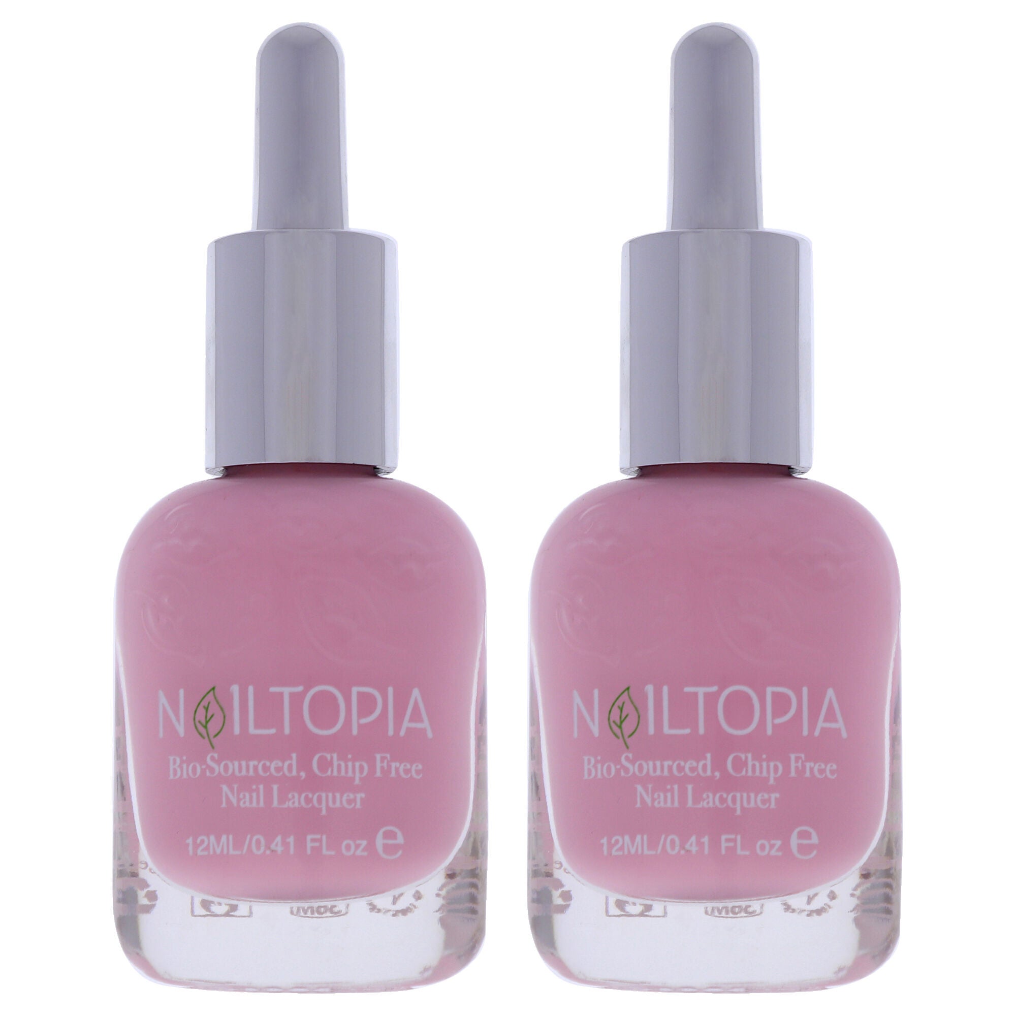 Bio-Sourced Chip Free Nail Lacquer - Do or FiDi by Nailtopia for Women - 0.41 oz Nail Polish - Pack of 2, See Description, hi-res image number 0