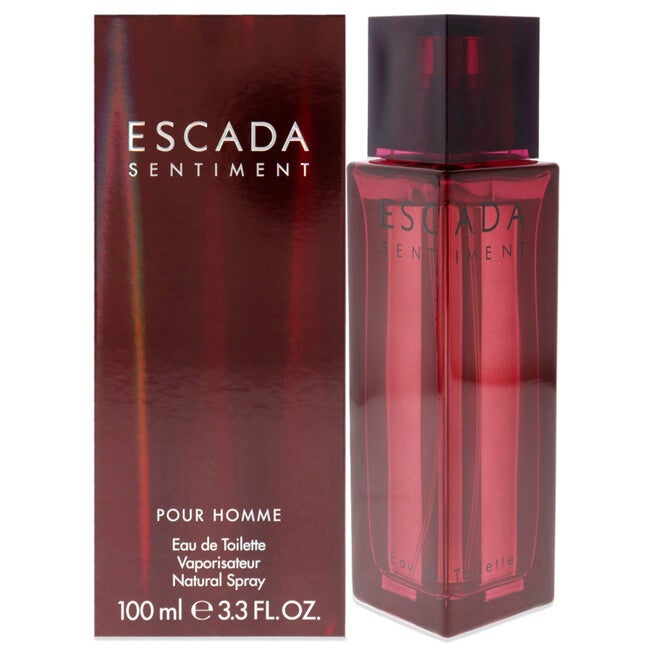 Escada Sentiment by Escada for Men - 3.3 oz EDT Spray, , alternate image number null