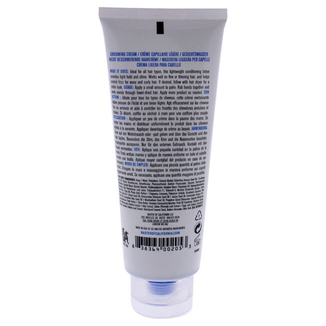 Grooming Cream by Baxter Of California for Men - 3.4 oz Cream, NA, alternate image number null