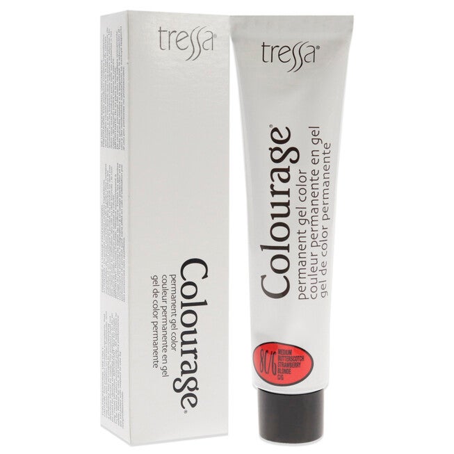 Colourage Permanent Gel Color - 8CG Medium Butterscotch Strawberry Blonde by Tressa for Unisex - 2 oz Hair Color, NA, alternate image number null