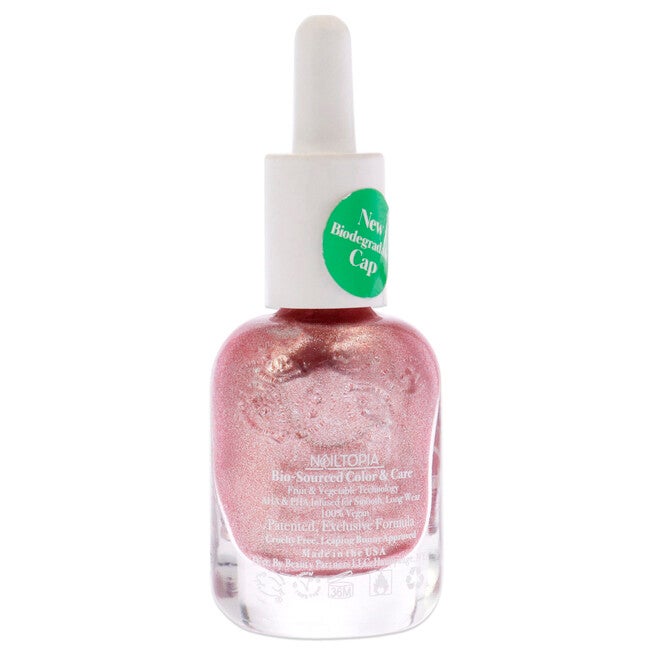 Bio-Sourced Chip Free Nail Lacquer - Nails and Tiaras by Nailtopia for Women - 0.41 oz Nail Polish, NA, alternate image number null