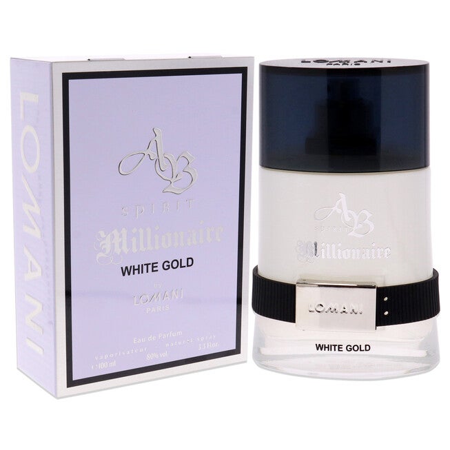 Spirit Millionaire White Gold by Lomani for Men - 3.3 oz EDP Spray, NA, alternate image number null
