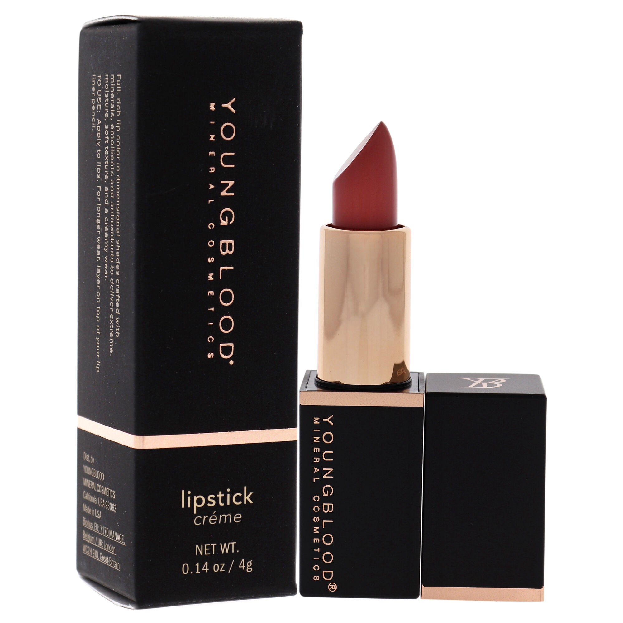 Mineral Creme Lipstick - Cedar by Youngblood for Women - 0.14 oz Lipstick, , alternate image number 6