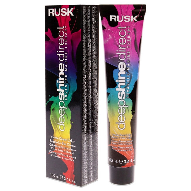 Deepshine Intense Direct Color - Blue by Rusk for Unisex - 3.4 oz Hair Color, See Description, alternate image number null
