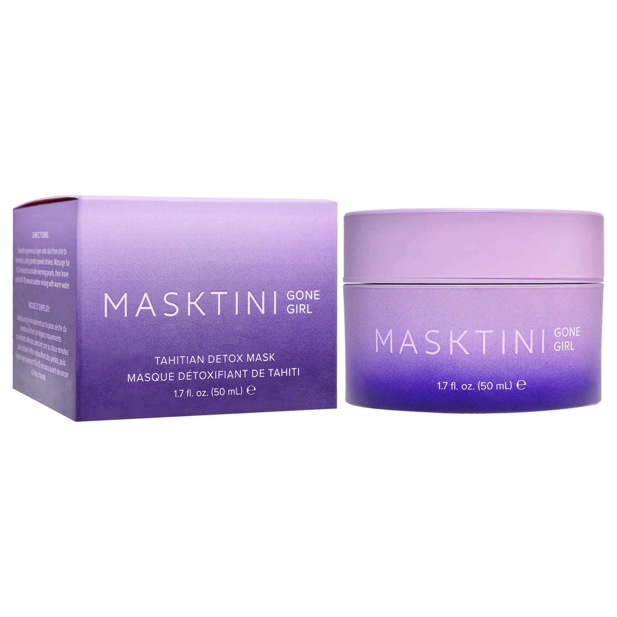 Gone Girl Tahitian Detox Mask by Masktini for Women - 1.7 oz Mask, See Description, alternate image number 1