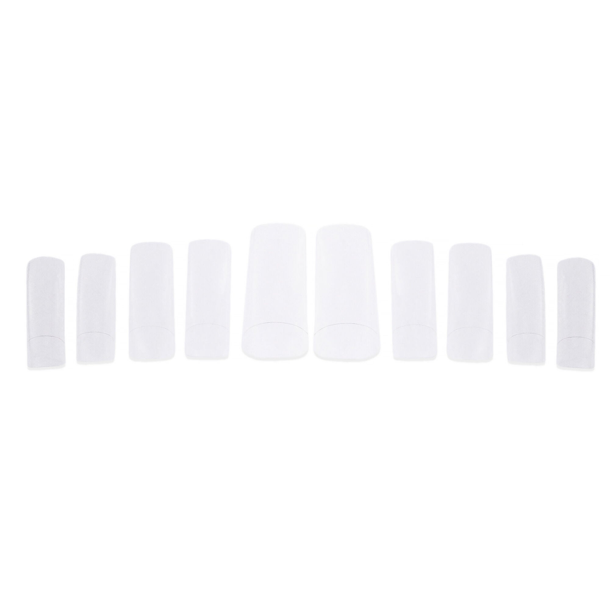 Pro Ultra Clear Tips by Cuccio Pro for Women - 100 Pc Acrylic Nails, See Description, alternate image number 1