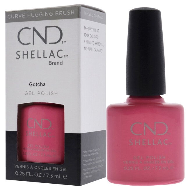 Shellac Nail Color - Gotcha by CND for Women - 0.25 oz Nail Polish, , alternate image number null
