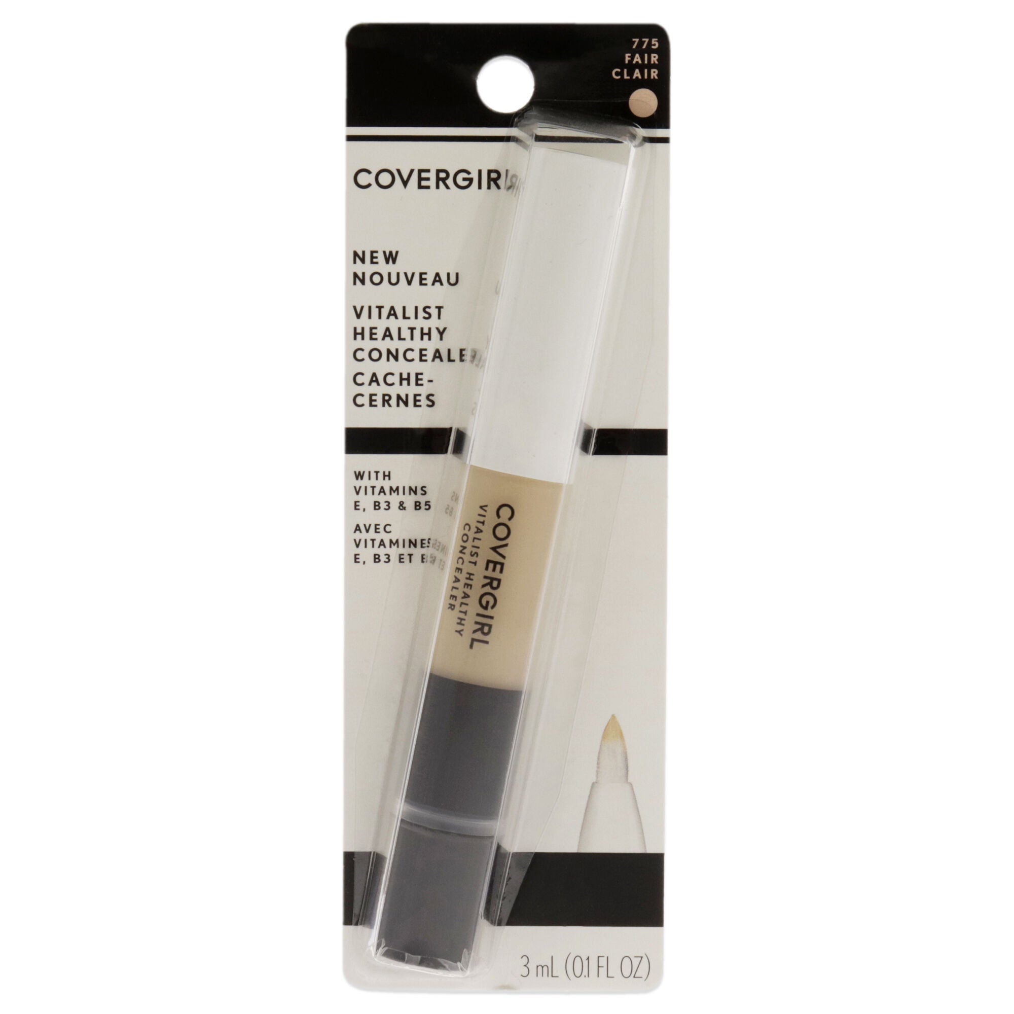Vitalist Healthy Concealer Pen - 775 Fair by CoverGirl for Women - 0.1 oz Concealer, See Description, hi-res image number 0