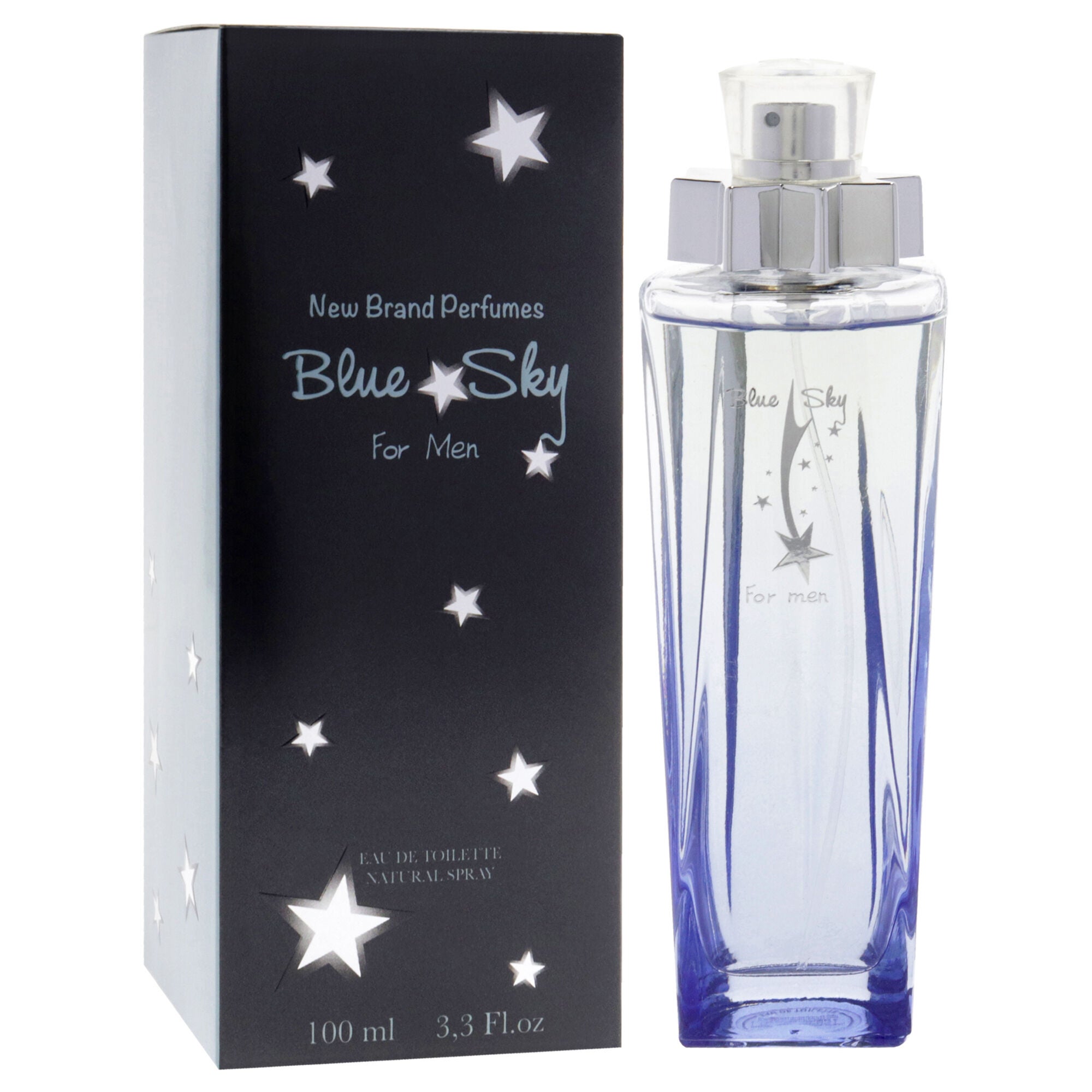 Blue Sky by New Brand for Men - 3.4 oz EDT Spray, See Description, alternate image number 2