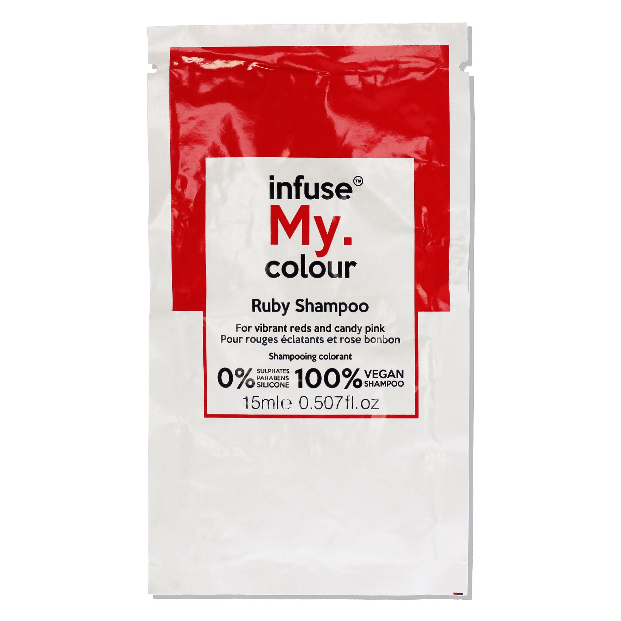 Ruby Shampoo by Infuse My Colour for Unisex - 15 ml Shampoo, See Description, hi-res image number 0