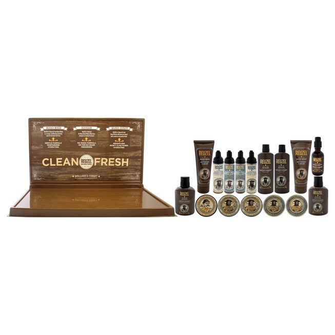 2022 Beard Essentials Intro by Reuzel for Men - 12 Pc Gift Set, NA, hi-res image number null
