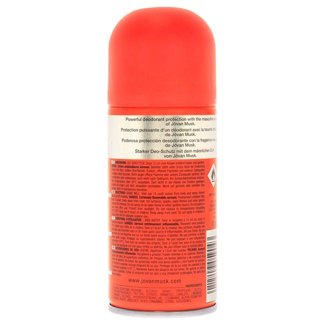 Jovan Musk by Jovan for Men - 5 oz Deodorant Spray, NA, alternate image number null
