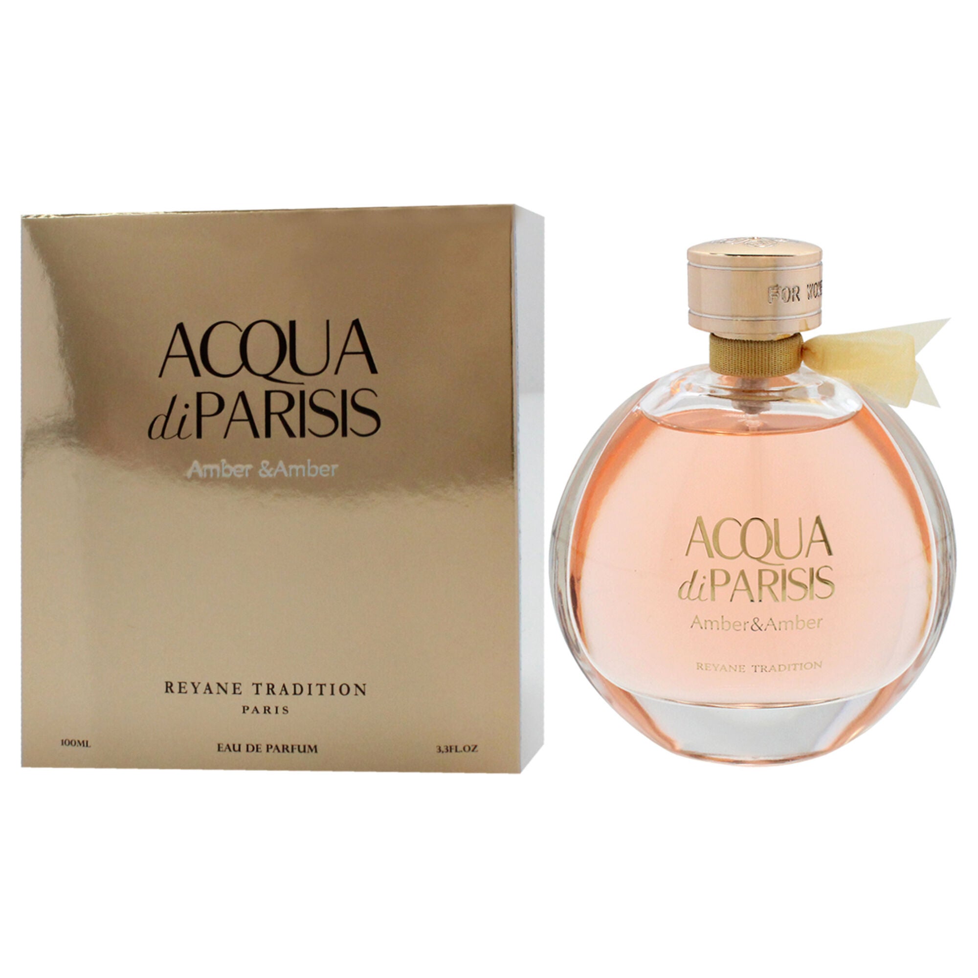 Acqua Di Parisis Amber and Amber by Reyane Tradition for Women - 3.3 oz EDP Spray, See Description, alternate image number 2