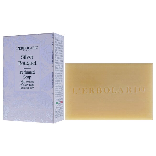 Perfumed Soap - Silver Bouquet by LErbolario for Unisex - 3.5 oz Soap, NA, alternate image number null
