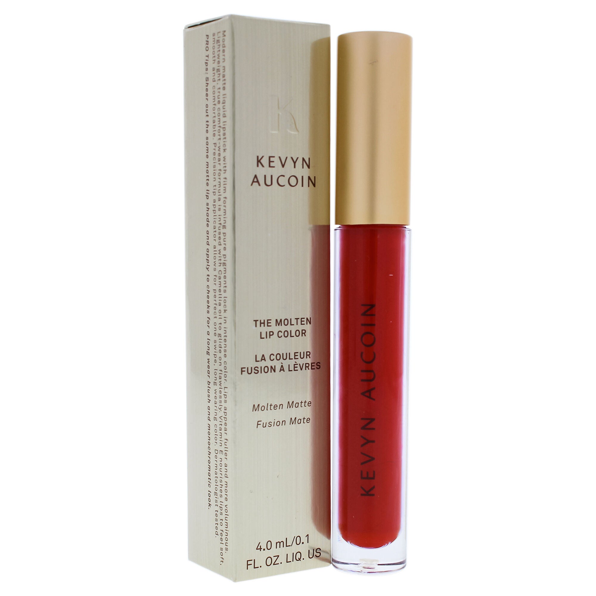 The Molten Lip Color - Julia by Kevyn Aucoin for Women - 0.1 oz Lipstick, , alternate image number 7