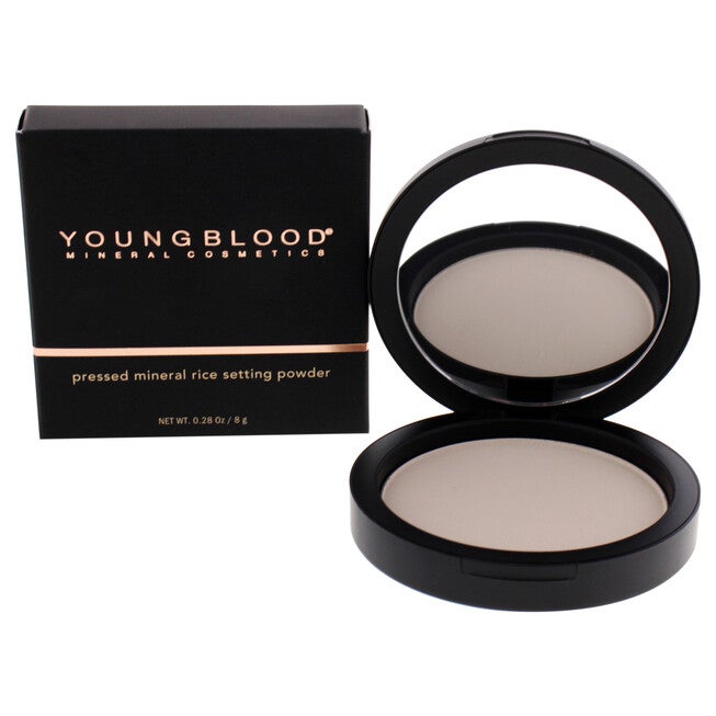 Pressed Mineral Rice Setting Powder - Light by Youngblood for Women - 0.28 oz Powder, NA, hi-res image number null