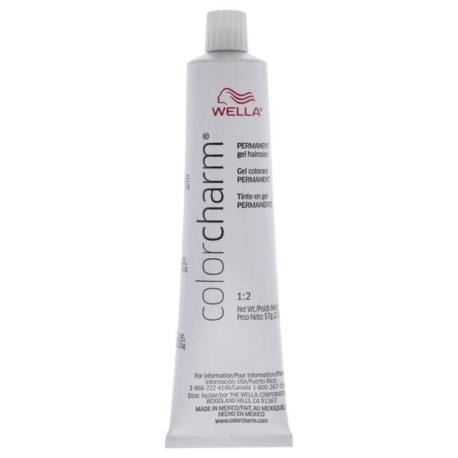 Color Charm Permanent Hair Color Gel - 12AA 1120 Nordic Blonde by Wella for Unisex - 2 oz Hair Color, NA, alternate image number null