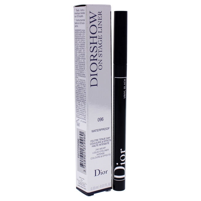 Diorshow On Stage Liquid Eyeliner Waterproof - 096 Vinyl Black by Christian Dior for Women - 0.01 oz Eyeliner, NA, alternate image number null