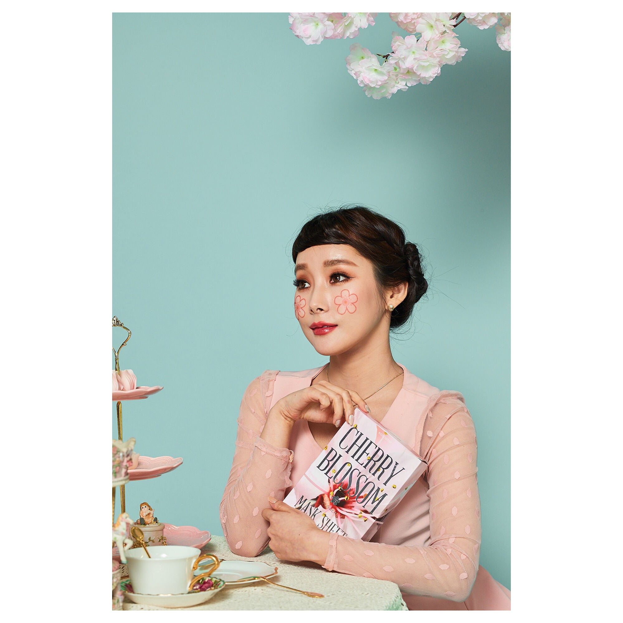 Slice Sheet Mask - Cherry Blossom by Kocostar for Unisex - 1 Pc Mask, , alternate image number 7