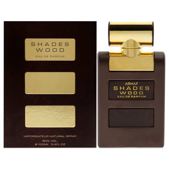Shades Wood by Armaf for Men - 3.4 oz EDP Spray, NA, hi-res image number null