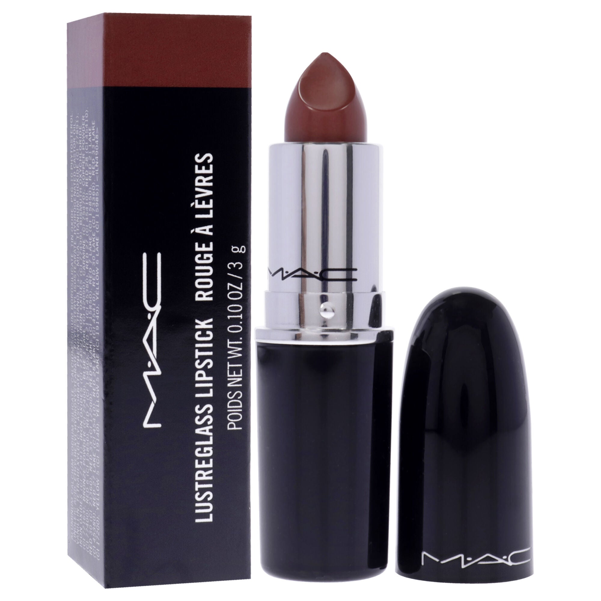 Lustreglass Lipstick - 543 Posh Pit by MAC for Women - 0.1 oz Lipstick, , alternate image number 7