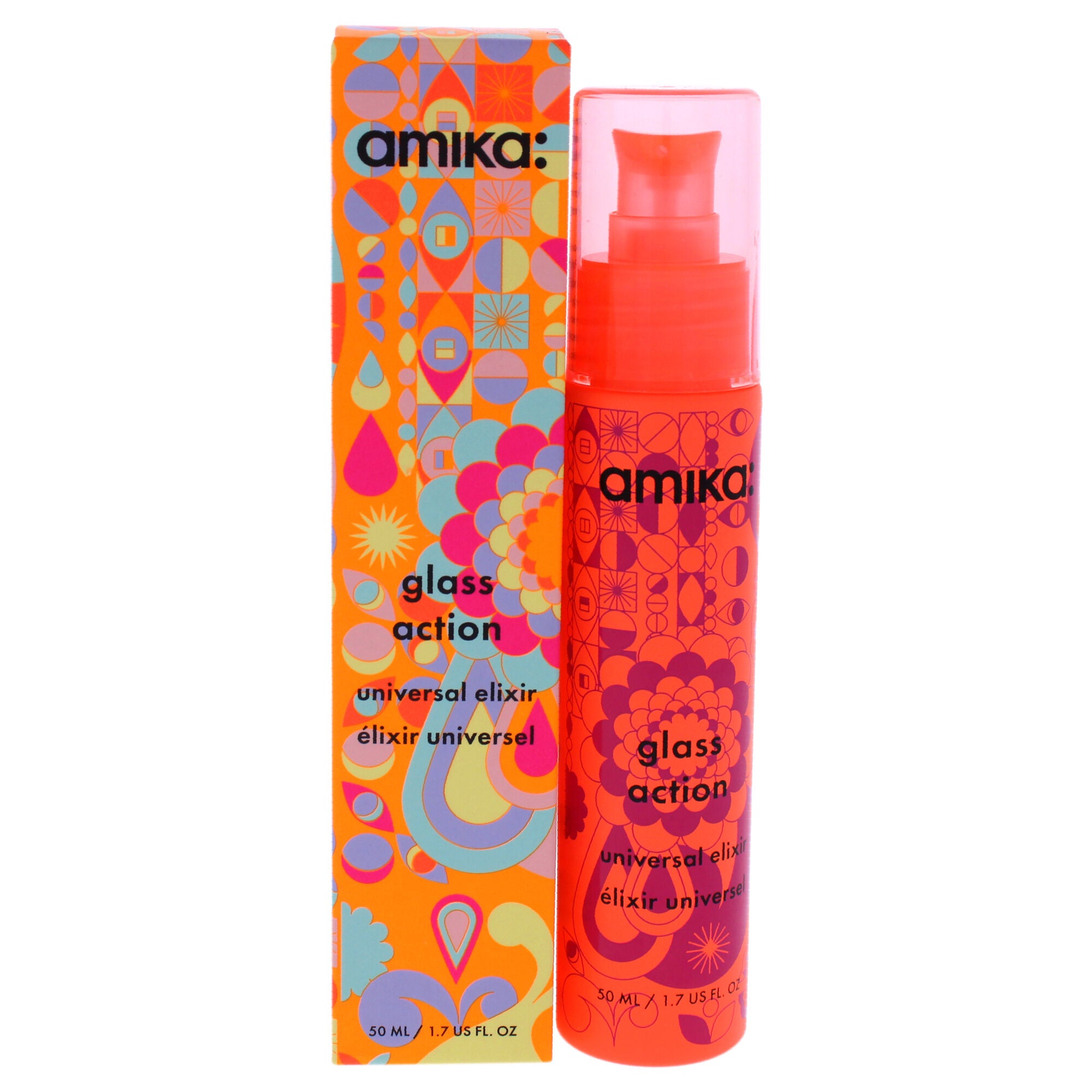 Glass Action Universal Elixir by Amika for Unisex - 1.7 oz Hair Oil ...