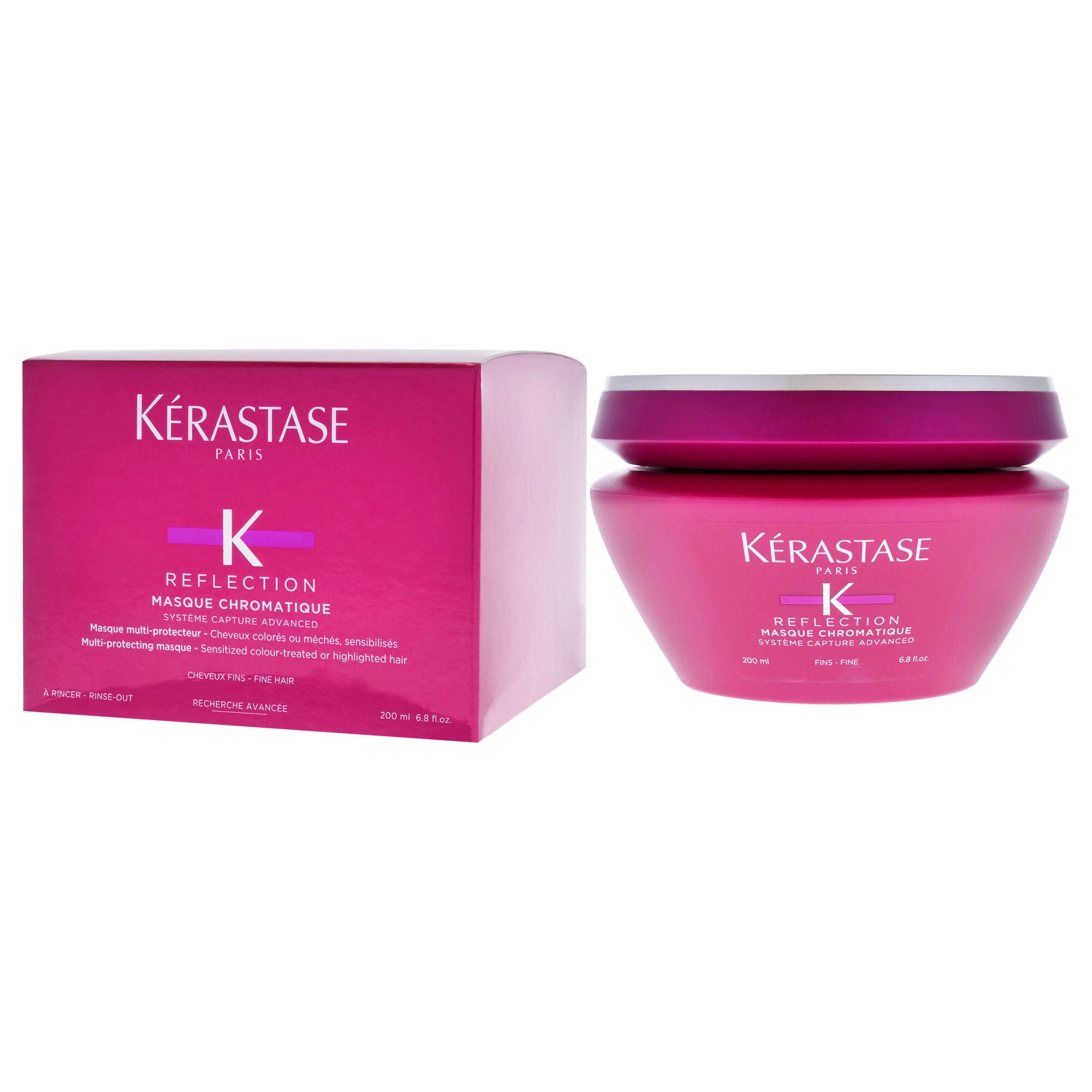 Reflection Masque Chromatique - Fine Hair by Kerastase for Unisex - 6.8 oz Masque, See Description, alternate image number 3