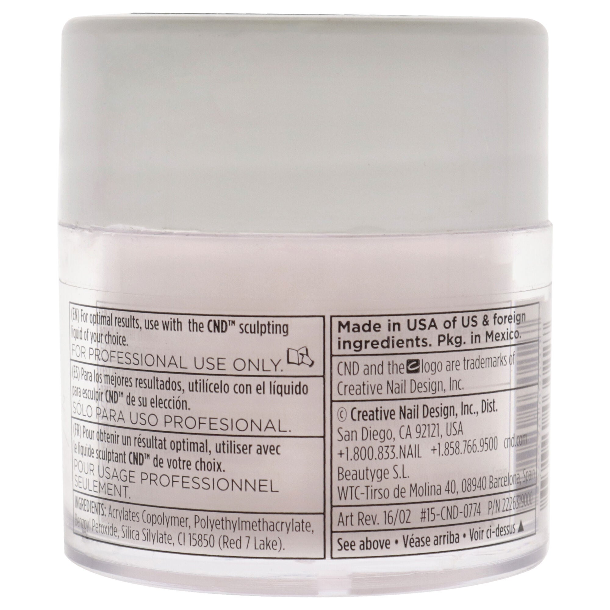 Perfect Color Sculpting Powder - Blush Pink Sheer by CND for Women - 0.8 oz Powder, See Description, alternate image number 1